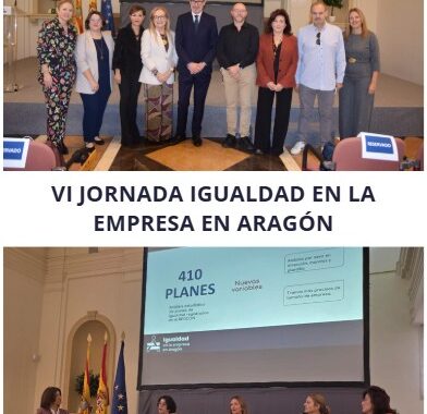 LA VI JORNADA “IGUALDAD EN LA EMPRESA EN ARAGÓN” SE CONSOLIDA CON UNA AMPLIA Y EXITOSA PARTICIPACIÓN – ACCEDE A LOS MATERIALES